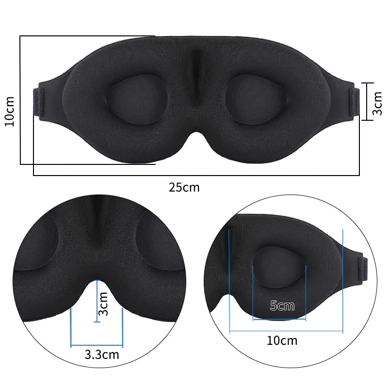 ORGHEAL™ LUNARA – Total Darkness Sleep Mask